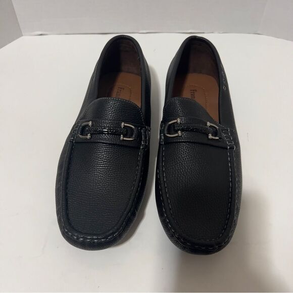 Franco Vanucci Men's Versatile Styles Faux Leather Black Driving Shoes Size 11.5 - Picture 3 of 10